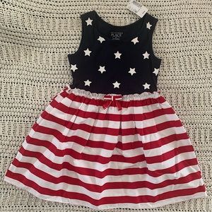 4T The Children’s Place American Flag Dress NWT!